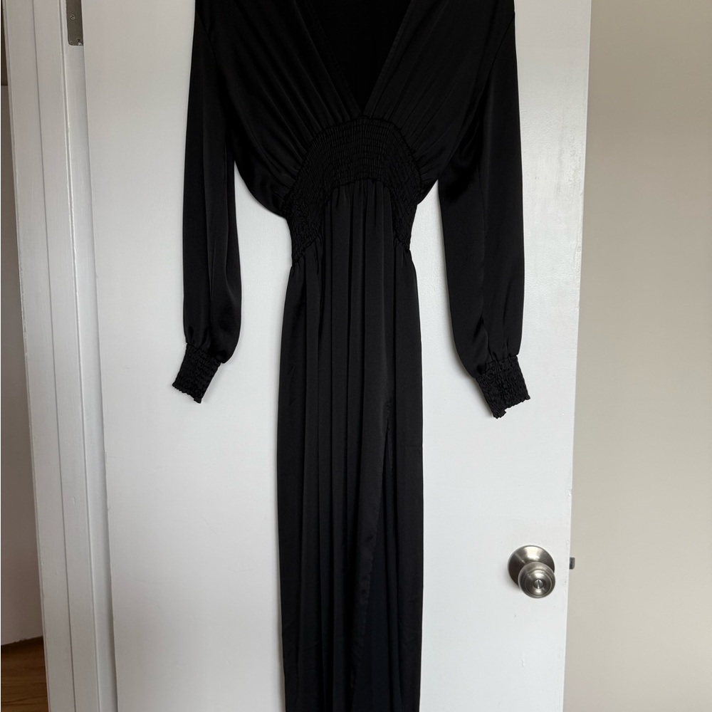 Elegant Black Maxi Dress